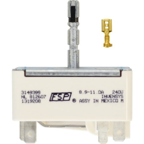 Whirlpool Replacement Surface Element Switch For Range, Part#wp3149399