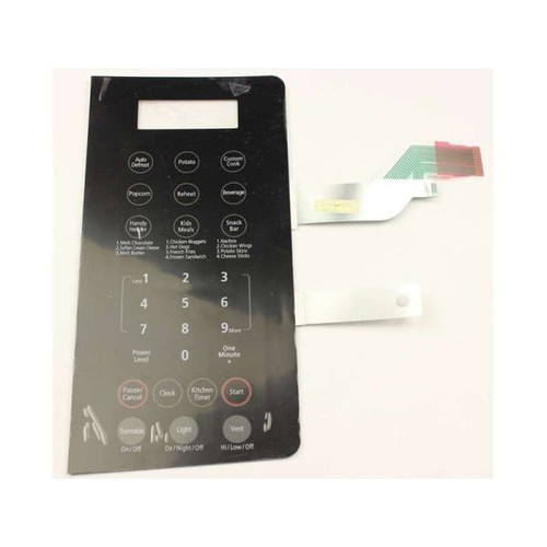 Samsung Replacement Touch Control Panel For Microwave, Part #de34-00304k