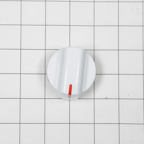 Frigidaire Replacement White Control Knob For Range, Part# 5304507387