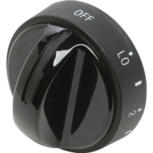 Peerless-Premier Electric Burner Knob/black