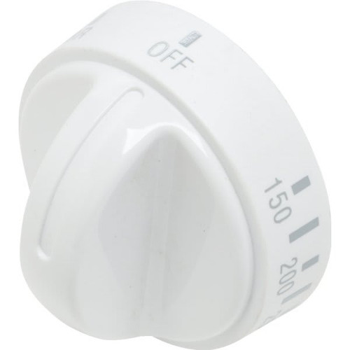 Peerless-Premier Gas Oven Knob/White R Series Spark