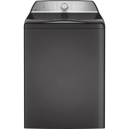 GE Profile ENERGY STAR 4.9  cu. ft. SmartHQ Top Load Washing Machine With Agitator, Diamond Gray