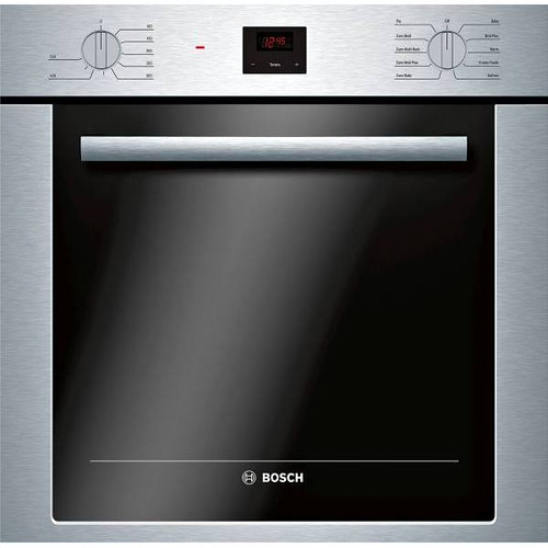 Bosch 500 Series 24 In. Built-In Single Electric Wall Oven HBE5453UC