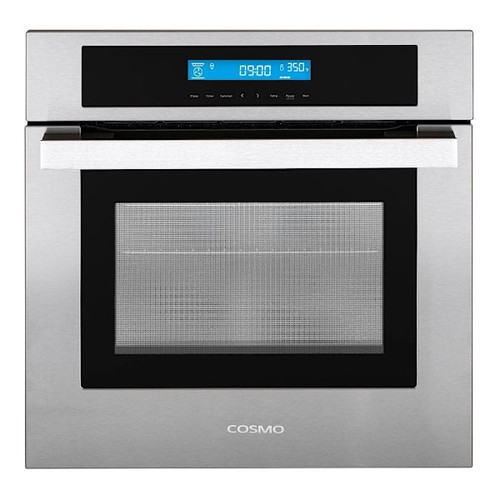 Cosmo 24 In. Lumin Collection 2.5 Cu. Ft. Electric Wall Oven, 8 Functions And Tr