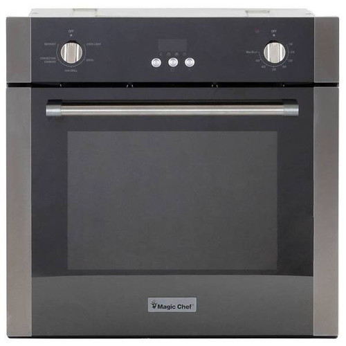 Magic Chef 24 In. 2.3 Cu. Ft. Electric Wall Oven (Stainless Steel)