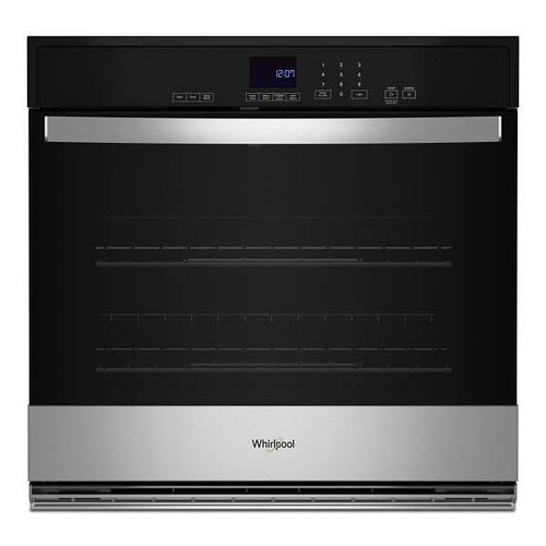 Whirlpool 26.75 In. 4.3 Cu. Ft. Built-In Single Wall Oven, Self Clean, Stainless Steel, ADA