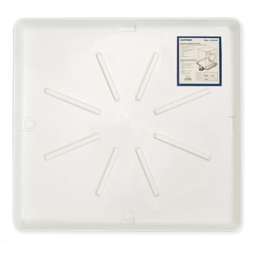 Eastman 30 In. X 32 In. Washing Machine Drain Pan