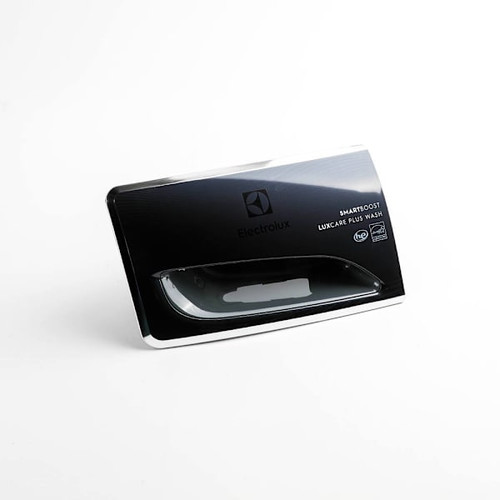 Frigidaire Replacement Black Dispenser Drawer Handle Assembly For Washer, Part # 5304529889