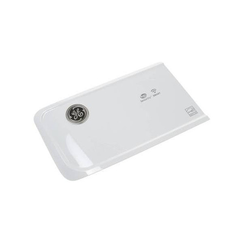 GE Handle Face And Badge Le White, Part # Hotwh01x30840