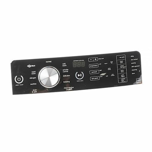 Whirlpool Replacement Black Control Panel For Washer, Part # W10911044