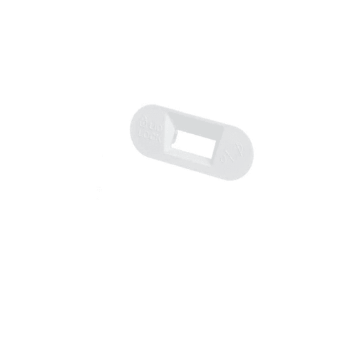 Whirlpool Replacement White Lid Lock Bezel For Washer, Part # W11545554