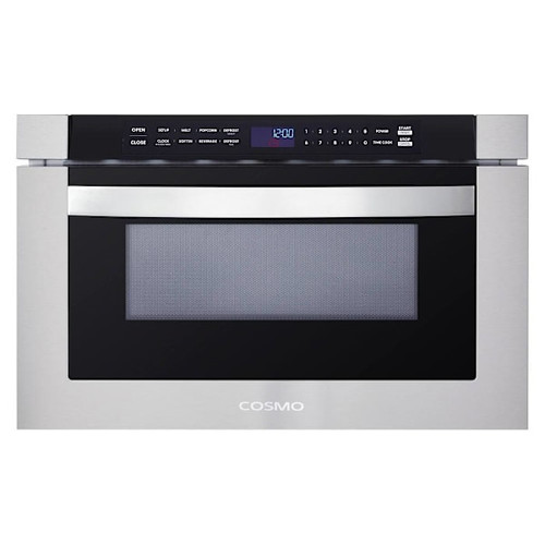 Cosmo 24 In. Haven Collection 1.2 Cu. Ft. Built-In Microwave Drawer, Touch Contr