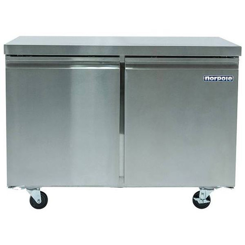 Norpole 2 Door Under Counter Refrigerator 48" Wide NP2R-48UC
