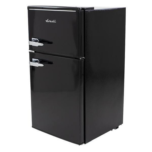 Avanti PRO 3.0 Cu. Ft. Retro COMPACT Refrigerator, Black Rmrt30x1b-Is