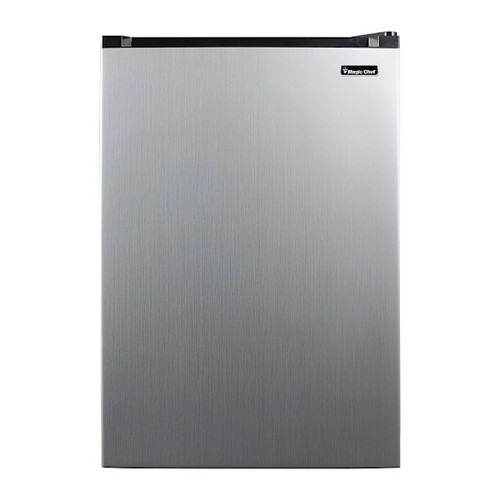 Magic Chef 4.4 Cu. Ft Stainless Steel Refrigerator Without Freezer