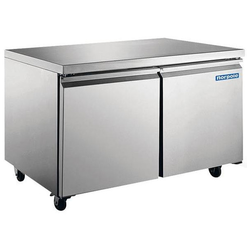 Norpole 2 Door Under Counter Refrigerator 60" Wide