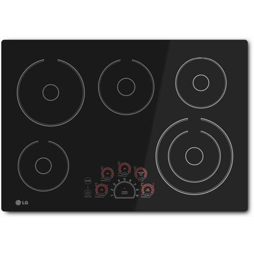 Lg 30-In. Electric Radiant Cooktop With Smoothtouch Controls