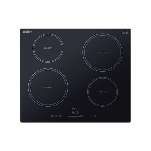 Summit Appliance 24" 240v Induction Cooktop Black