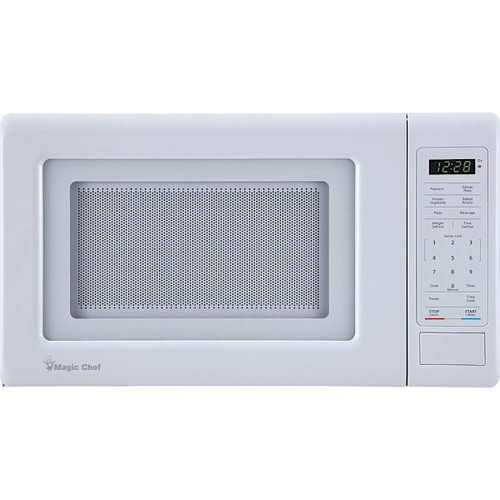 Magic Chef 0.7 Cu. Ft. 700 Watt Countertop Microwave In White