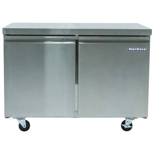 Norpole 2 Door Under Counter Freezer 48" Wide