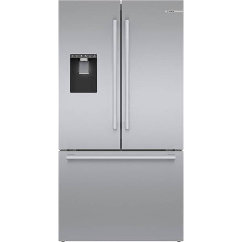Bosch 500 Series 36 In. French 3 Door Refrigerator Counter-Depth Stainless Steel B36CD52SNS