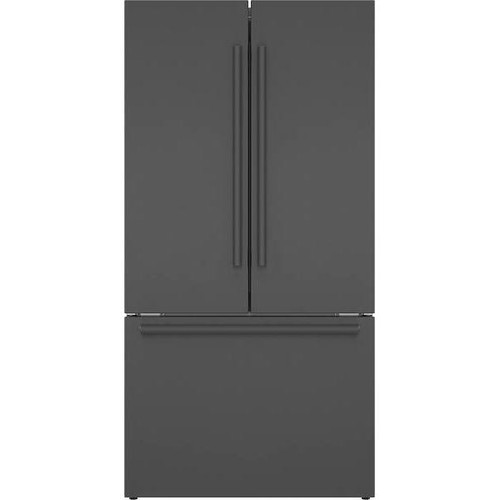 Bosch 800 Series 36 Inch 22 Cubic Feet French Door Refrigerator Counter-Depth B36CT80SNB