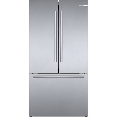 Bosch 800 Series 36-In 22 Cu.ft. French Door Refrigerator, 3 Doors B36CT80SNS