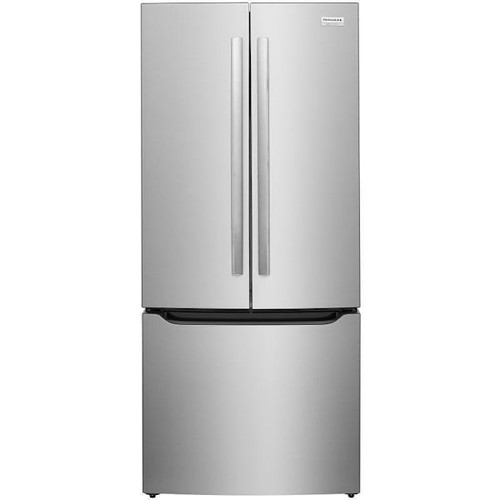 Frigidaire Energy Star 30" 20 Cu. Ft. Standard Depth French Door Refrigerator, Stainless Steel