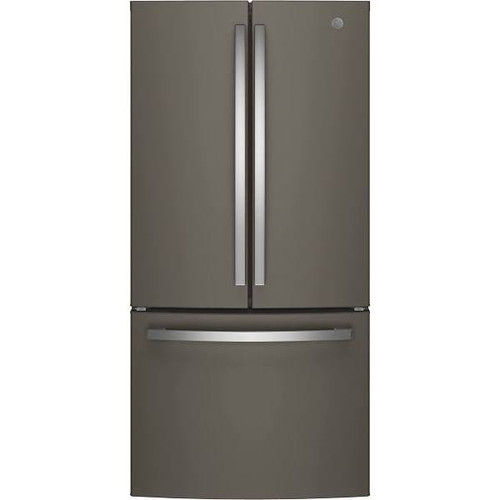 GE ENERGY STAR 18.6 cu. ft. 33in. French Door Refrigerator With Ice Maker, Slate