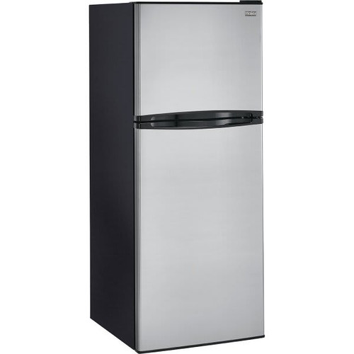 Haier 9.8 Cu. Ft. Top Freezer Refrigerator (Stainless)
