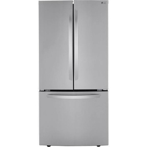 LG 33-In. 3-Door French Door Refrigerator, Stainless Steel