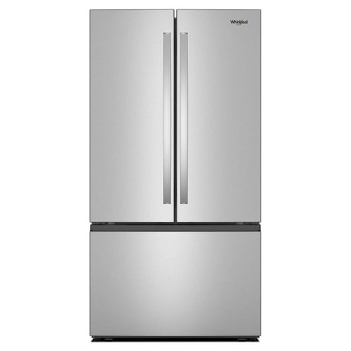 Whirlpool 31 Cf French Door Refrigerator With Ice Maker, Stainless Finish