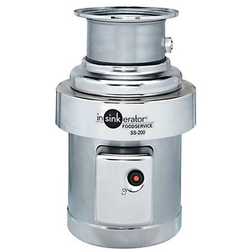 InSinkErator Ss-200 Series 2 HP Commercial Garbage Disposal, Medium Capacity, 3 Phase, 208-230 V