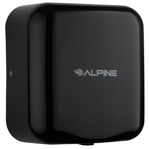 Alpine Industries Hemlock Automatic High-Speed Hand Dryer Black 120v