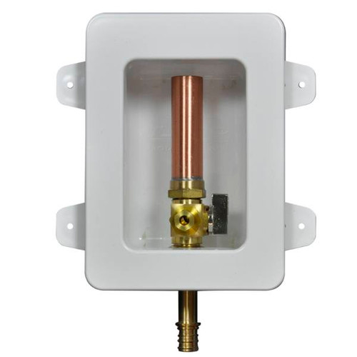 LSP Firestop Ice Maker Box 1/2" Crimp PEX With Ha X 3/4" Ght OBFS-8130-LL