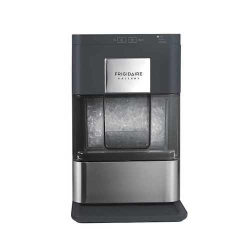 Frigidaire 10 In. 44 Lbs. Countertop Portable Nugget Ice Maker In Black With Sta