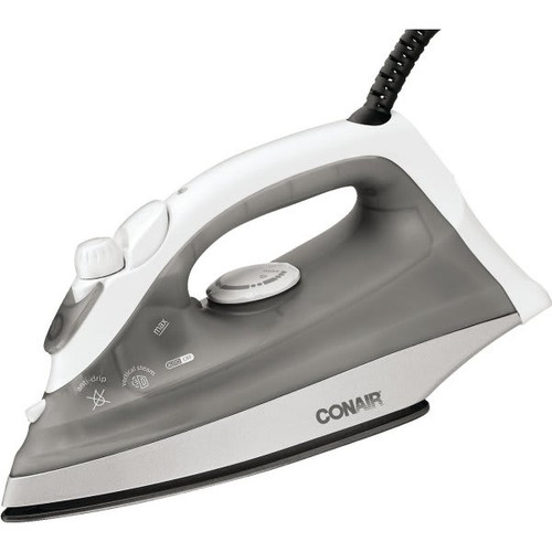 Conair Compact Full-Feature Steam And Dry Iron (White)