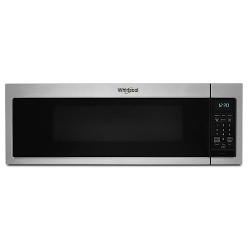 Whirlpool 1.1 cu. ft. Over The Range Convertible Microwave, Low Profile Design, Stainless Steel