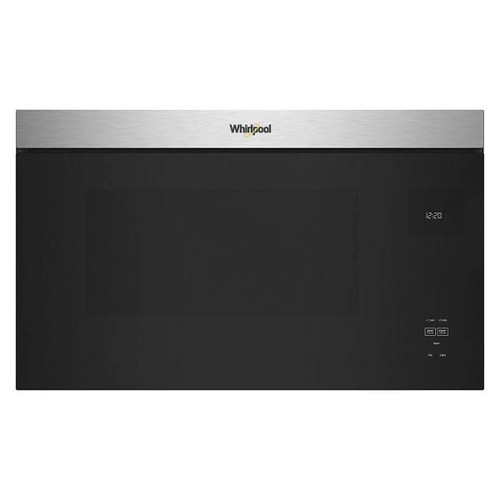 Whirlpool 1.1 Cu. Ft. Over The Range Microwave, Turntable Free, Stainless Steel, 1000w