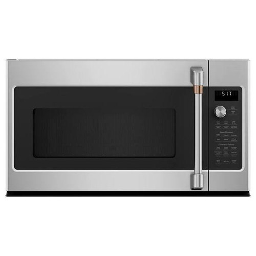 Cafe 1.7 cu. ft. Over The Range Convection Microwave, Top Vent, Air Fry, Stainless Steel