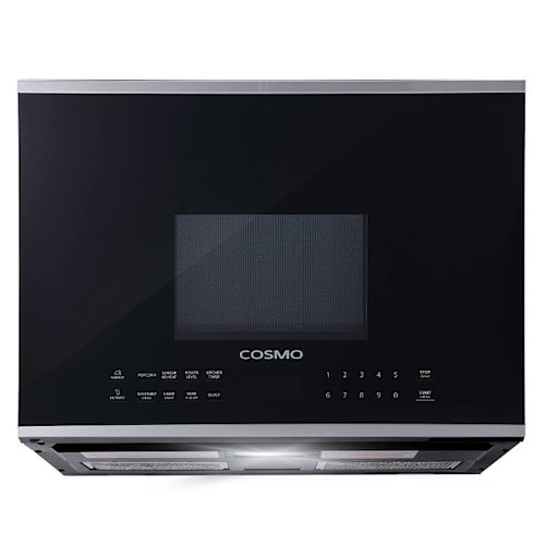 Cosmo 24 In. 1.34 Cu. Ft. Over The Range Microwave In Stainless Steel With Vent