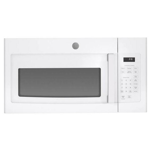GE 1.6 cu. ft. Over The Range Top Convertible Vent Microwave, White