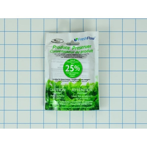 Whirlpool Replacement Freshflow Produce Preserver Refill For Refrigerator, Part#w10346771a
