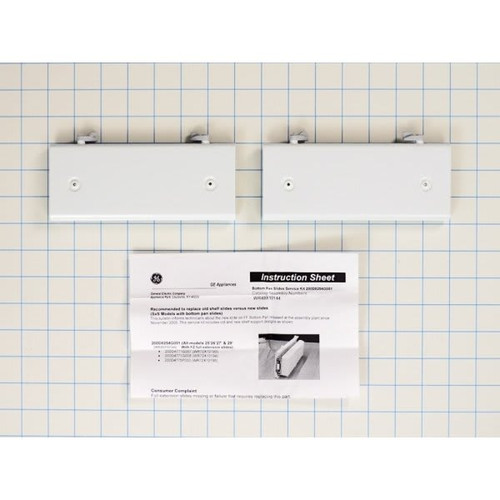 General Electric Slide Bracket Kit For Refrigerator, Part #wr49x10144