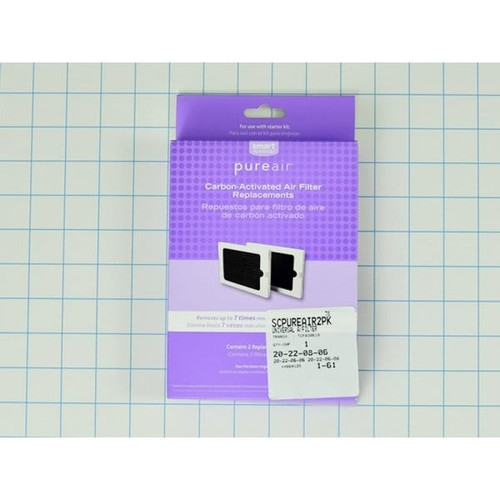 Electrolux Replacement Smart Choice Pureair Air Filter Refill For Refrigerator, 2-Pack, Part#scpureair2pk