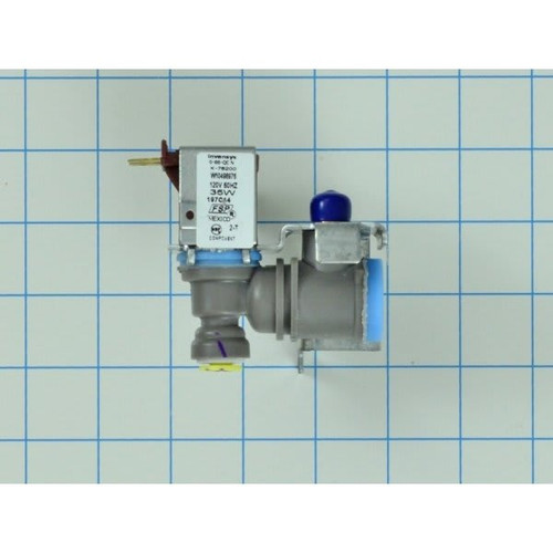 Whirlpool Water Inlet Valve For Dishwasher/Refrigerator, Part # Wpw10498976