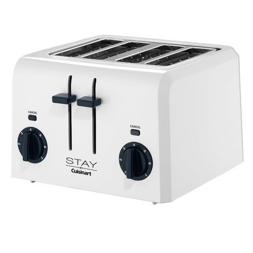 Cuisinart Stay 4-Slice White Toaster