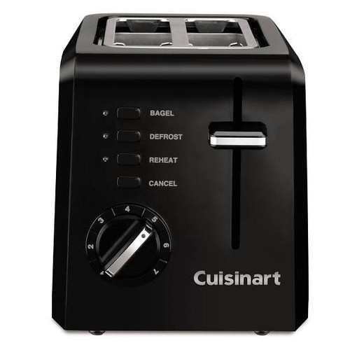 Conair Cuisinart 2-Slice Compact Toaster Black Case Of 4