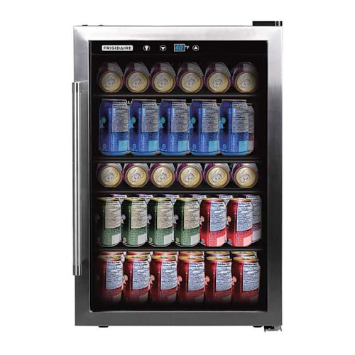 Frigidaire 128 Can/36 Bottle, 4.4 Cu. Ft. Wine/Beverage Center, Stainless Steel