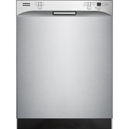 Seasons ENERGY STAR 24in. Front-Control Dishwasher 52 dBA  Stainless Steel Tub, Stainless Steel